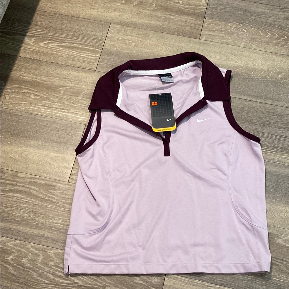 Nike Sphere Dry Women's Purple Sleeveless Top Sz Medium NWT